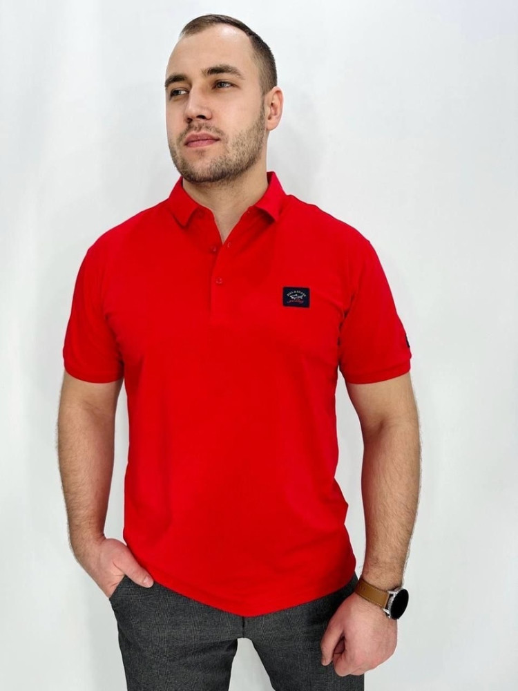 Мужская футболка красная купить в Интернет-магазине Садовод База - цена 950 руб Садовод интернет-каталог